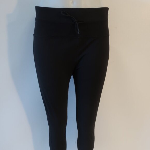 Womens Vuori VW323 Black Drawstring Activewear Leggings XL - Picture 4 of 11
